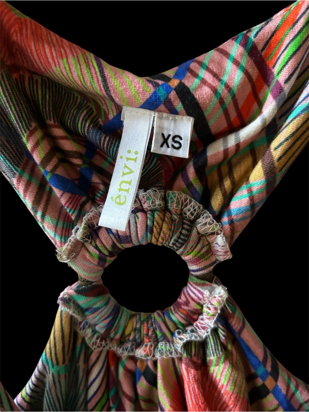envi Multicolor Geometric Racerback Sundress - Picture 2 of 3